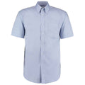 Light Blue - Front - Kustom Kit Mens Oxford Classic Short-Sleeved Shirt