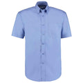 Mid Blue - Front - Kustom Kit Mens Oxford Classic Short-Sleeved Shirt