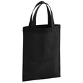 Black - Front - Westford Mill Cotton Party Bag