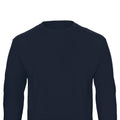 Navy - Back - B&C Mens ID.202 50-50 Sweatshirt