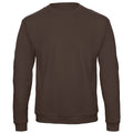 Brown - Front - B&C Mens ID.202 50-50 Sweatshirt