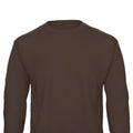 Brown - Back - B&C Mens ID.202 50-50 Sweatshirt