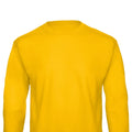 Gold - Back - B&C Mens ID.202 50-50 Sweatshirt