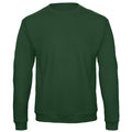 Bottle Green - Front - B&C Mens ID.202 50-50 Sweatshirt