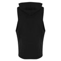 Jet Black - Back - AWDis Cool Mens Urban Sleeveless Hoodie