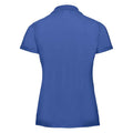 Bright Royal Blue - Back - Russell Womens-Ladies Polycotton Classic Polo Shirt