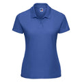 Bright Royal Blue - Front - Russell Womens-Ladies Polycotton Classic Polo Shirt