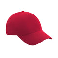 Red - Front - Beechfield Unisex Adult Waterproof Seamless Cap