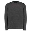 Dark Grey Marl - Front - Kustom Kit Mens Klassic Superwash 60C Long-Sleeved Sweatshirt