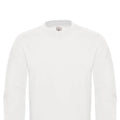 White - Back - B&C Mens ID.002 Cotton Sweatshirt