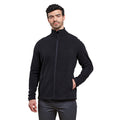 Black - Back - Premier Mens Recyclight Microfleece Full Zip Jacket