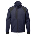 Dark Navy - Front - Portwest Mens 2 Layer Soft Shell Jacket