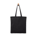 Black - Back - Nutshell Premium Canvas Shopper