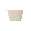 Natural - Front - Nutshell Luxe Canvas Accessory Bag