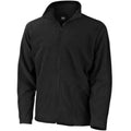 Black - Front - Result Core Mens Microfleece Jacket