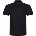 Black - Front - PRO RTX Mens Polyester Polo Shirt