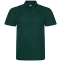 Bottle Green - Front - PRO RTX Mens Polyester Polo Shirt