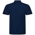 Navy - Back - PRO RTX Mens Polyester Polo Shirt