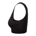 Black - Side - SF Minni Girls Fashion Crop Top