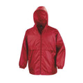 Red - Front - Result Core Unisex Adult Core Lightweight Waterproof Jacket