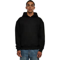 Black - Side - Build Your Brand Mens Oversized Hoodie