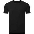 Black - Front - Anthem Unisex Adult Midweight Organic T-Shirt