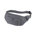 Graphic Grey - Back - Quadra Plain Waist Bag