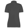 Charcoal - Back - Kustom Kit Womens-Ladies Superwash 60C Polo Shirt