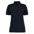 Navy - Front - Kustom Kit Womens-Ladies Superwash 60C Polo Shirt