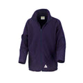 Navy - Front - Result Core Childrens-Kids Fleece Jacket