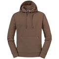 Mocha - Front - Russell Mens Authentic Hoodie