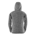 Grey-Black - Back - Spiro Womens-Ladies Microfleece Hoodie