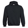 Navy - Front - B&C Unisex Adult Hooded Hoodie