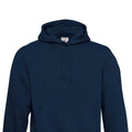 Navy - Back - B&C Unisex Adult Hooded Hoodie