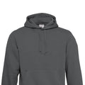 Steel Grey - Back - B&C Unisex Adult Hooded Hoodie