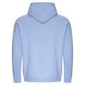 Sky Blue - Back - Awdis Womens-Ladies Organic Cotton Hoodie