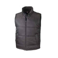 Black - Front - Result Core Unisex Adult Padded Body Warmer