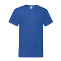 Royal Blue - Front - Fruit of the Loom Mens Valueweight V Neck T-Shirt