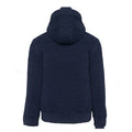 Night Blue - Back - Kariban Mens Vintage Heather Sherpa Lined Fleece Jacket