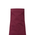 Burgundy - Back - Premier Unisex Adult Swap & Pop Customizable Full Apron