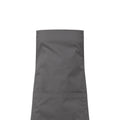 Dark Grey - Back - Premier Unisex Adult Swap & Pop Customizable Full Apron