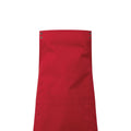 Red - Back - Premier Unisex Adult Swap & Pop Customizable Full Apron