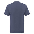 Heather Navy - Back - Fruit of the Loom Mens Iconic 150 Heather T-Shirt