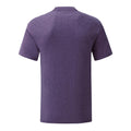 Heather Purple - Back - Fruit of the Loom Mens Iconic 150 Heather T-Shirt