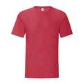 Heather Red - Front - Fruit of the Loom Mens Iconic 150 Heather T-Shirt