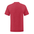 Heather Red - Back - Fruit of the Loom Mens Iconic 150 Heather T-Shirt