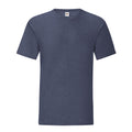 Heather Navy - Front - Fruit of the Loom Mens Iconic 150 Heather T-Shirt