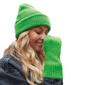 Bright Green - Back - Beechfield Colour Pop Beanie