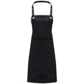 Black-Black - Front - Premier Unisex Adult Espresso Full Apron