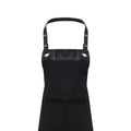 Black-Black - Back - Premier Unisex Adult Espresso Full Apron